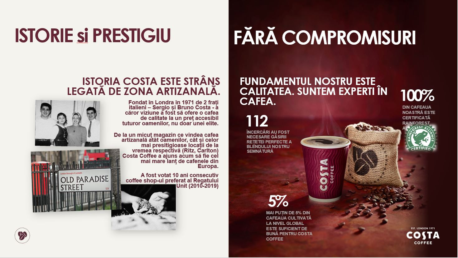 COSTA COFFEE